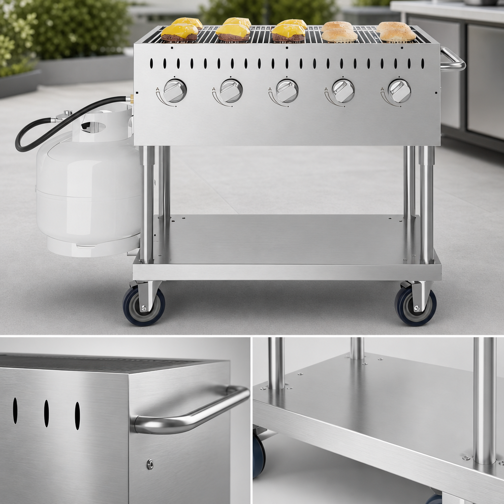 304 Stainless Steel Construction