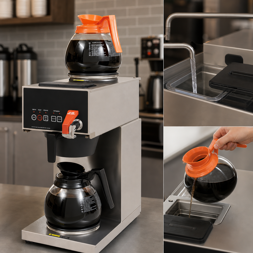 Automatic Fill with Pour-Over Option