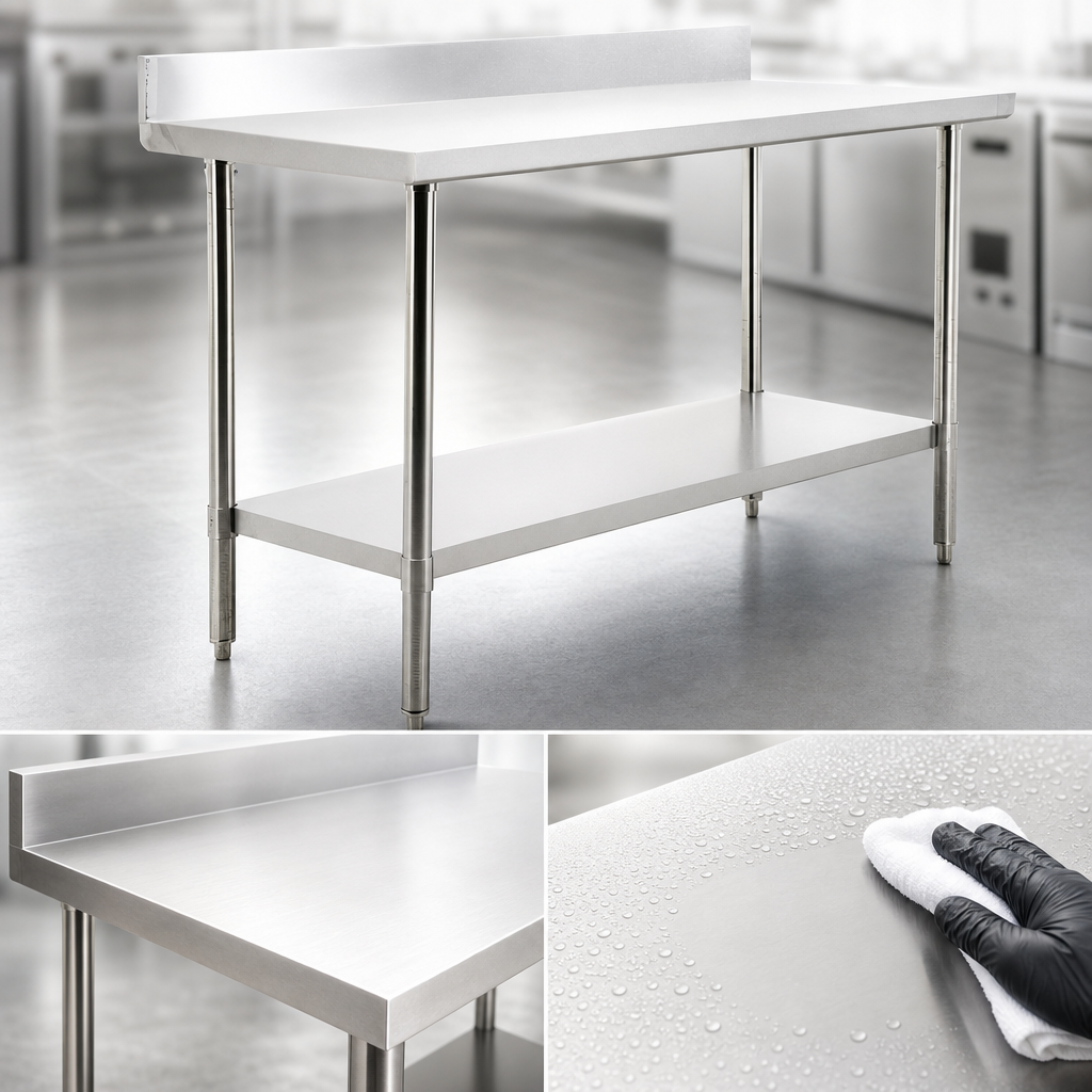 20/430 Stainless Steel Flat Top
