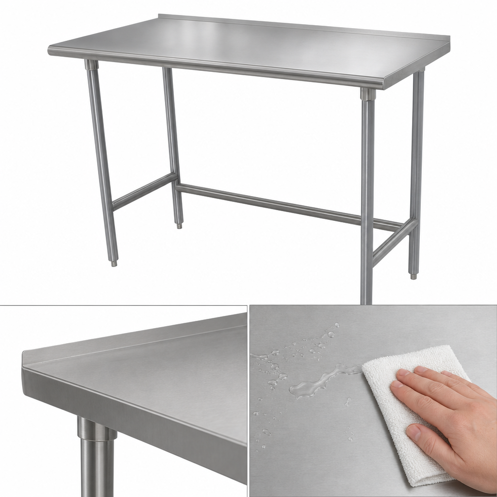 16-Gauge 430 Stainless Steel Top