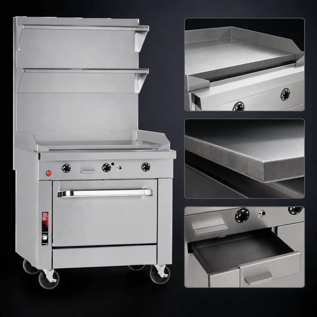 1-Inch Thick Griddle Plate