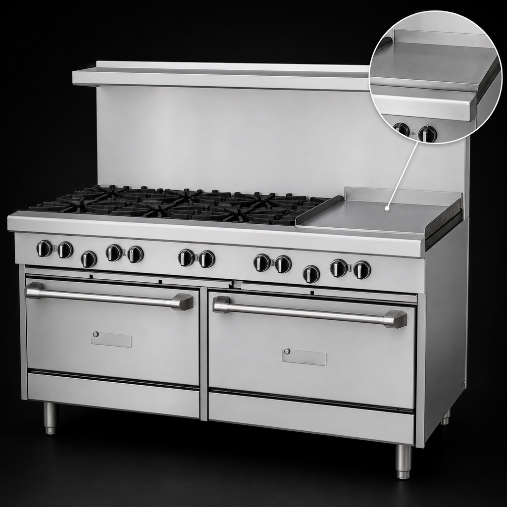 12-Inch Smooth Steel Griddle Plate