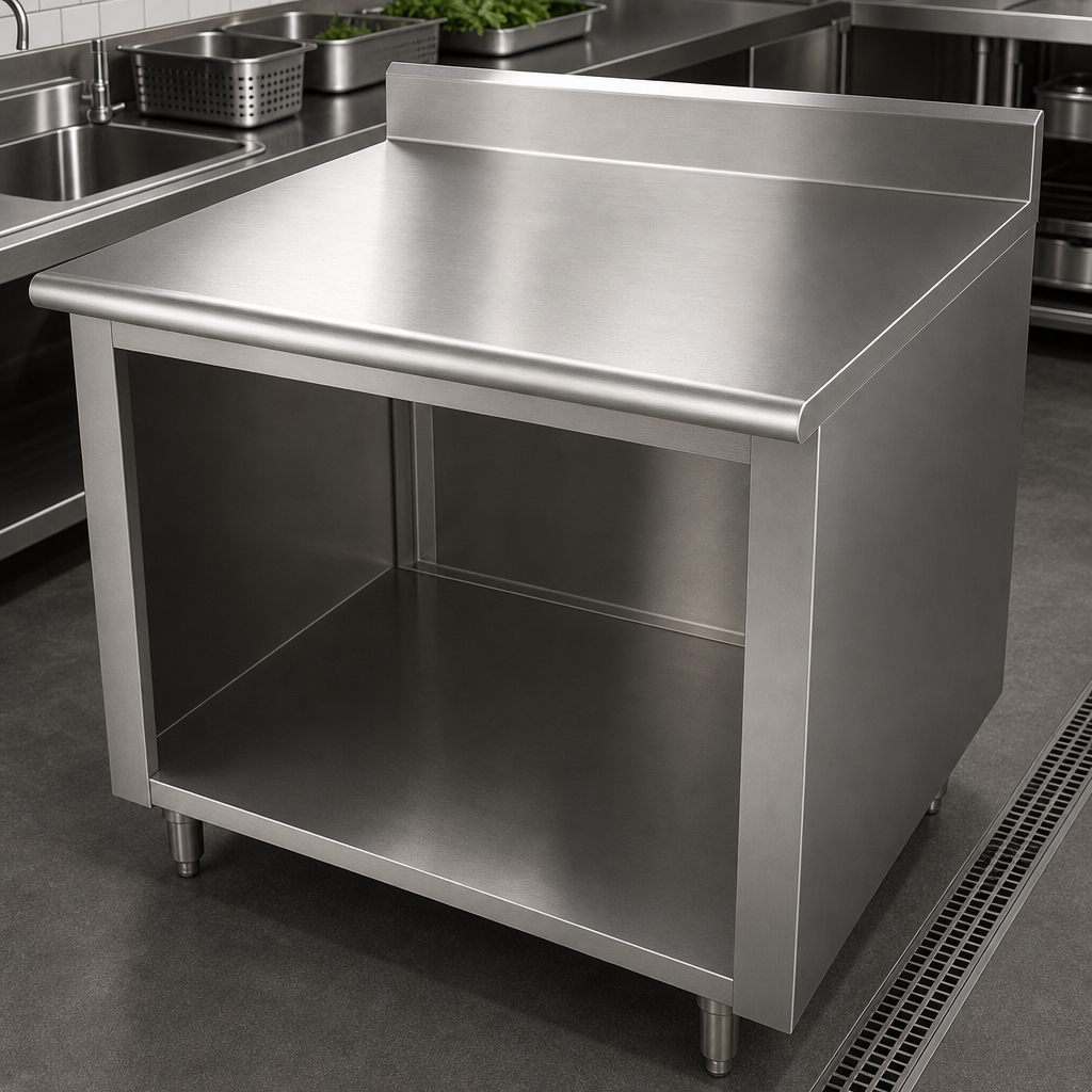 14-Gauge 304 Stainless Steel Top