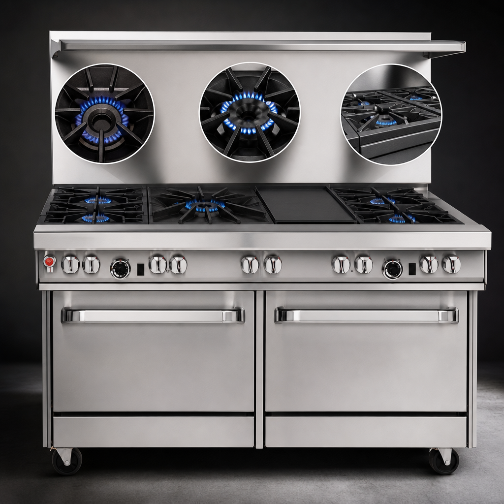 Mixed Burner Top