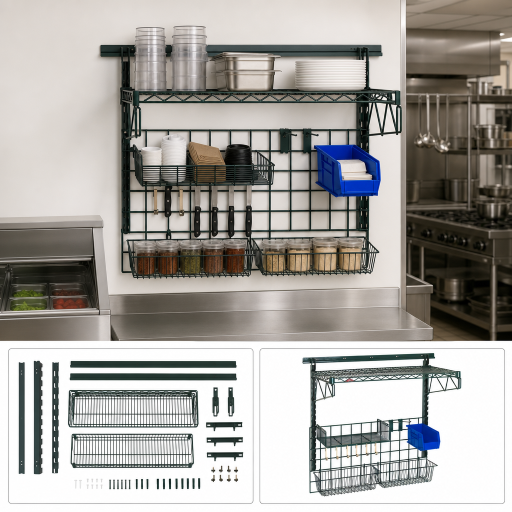 Complete Wall Shelving Kit