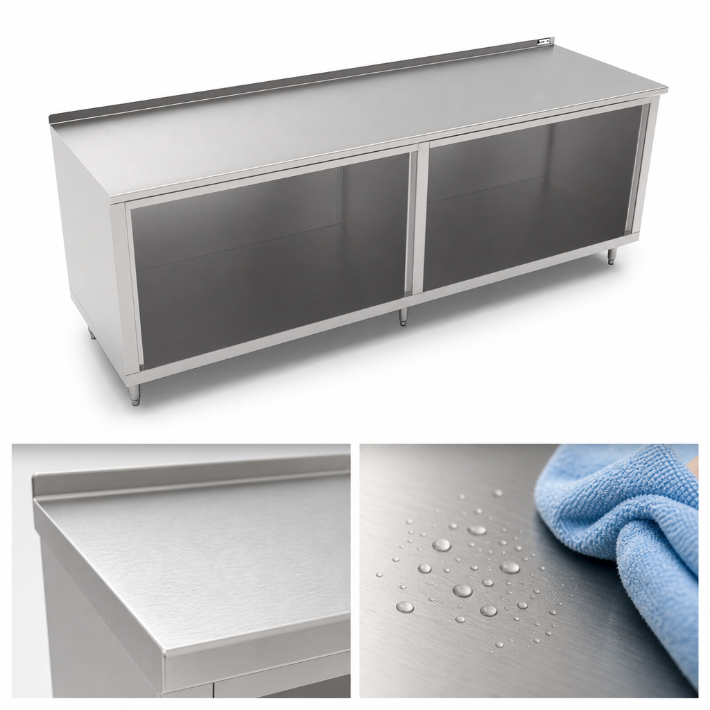 16-Gauge Type 300 Stainless Steel Top