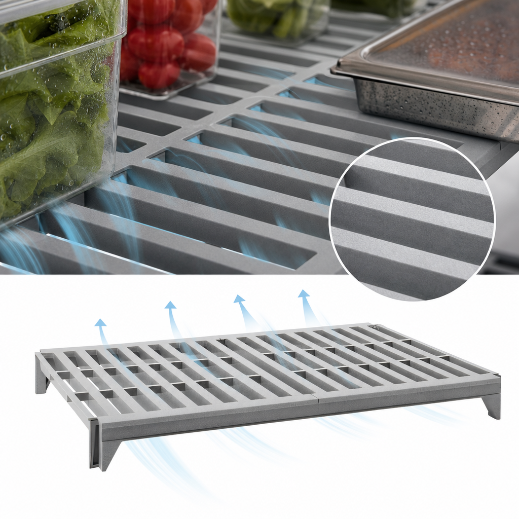 Vented Shelf Plates