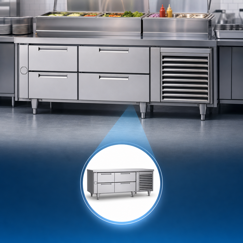 Self-Contained Freezer Base