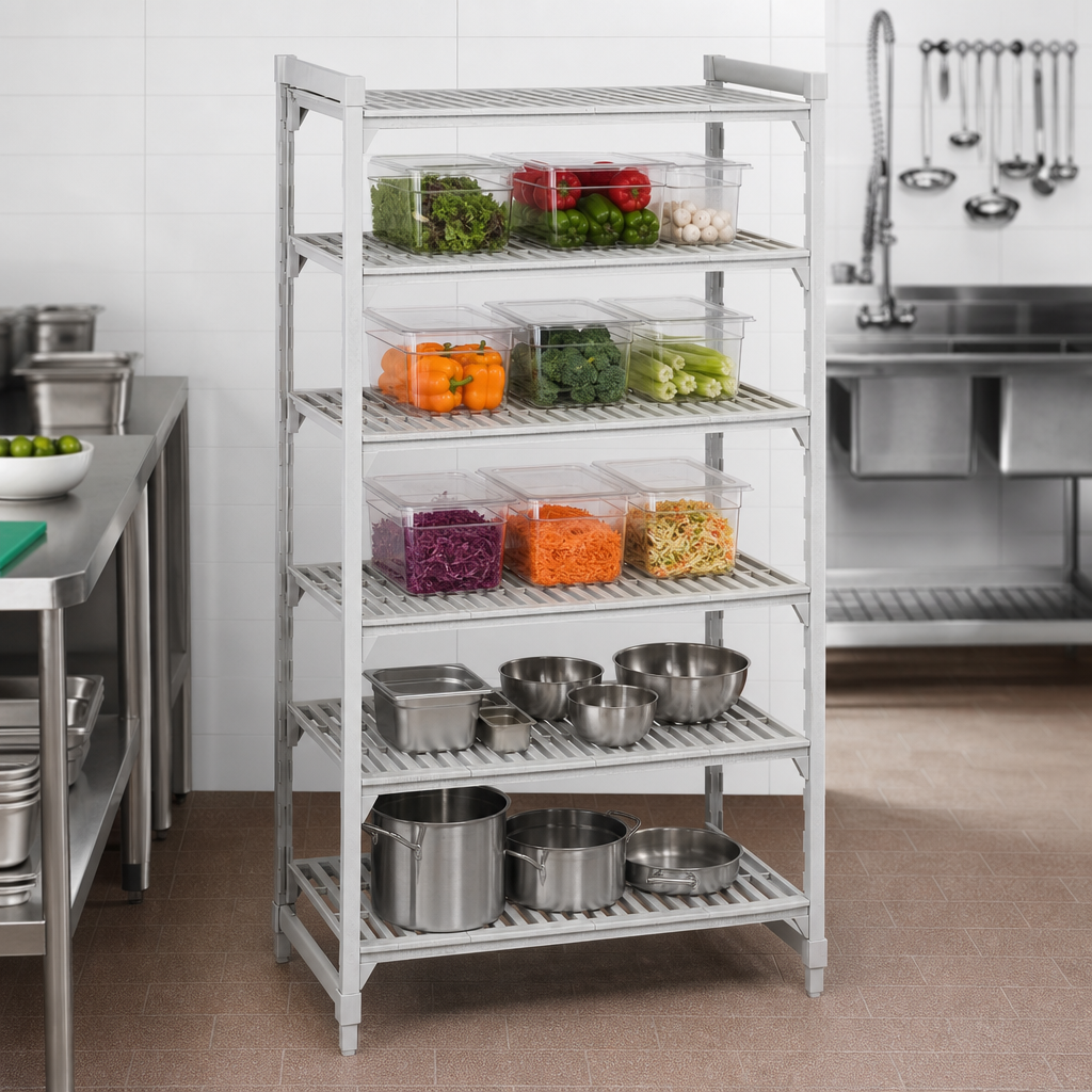 5-Tier Vented Shelf Design