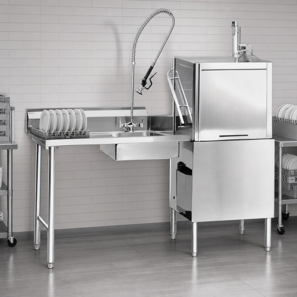 Straight Soiled Dishtable Design