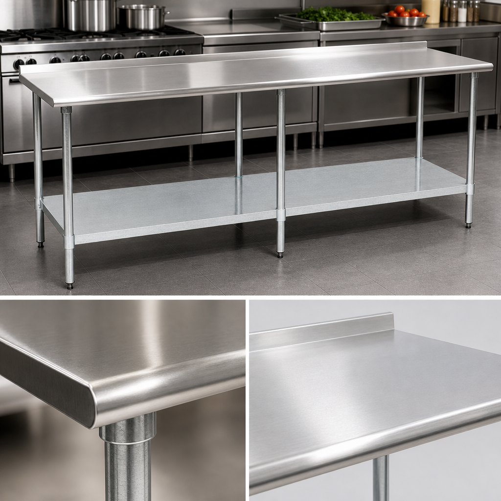 16-Gauge 300 Series Stainless Steel Top