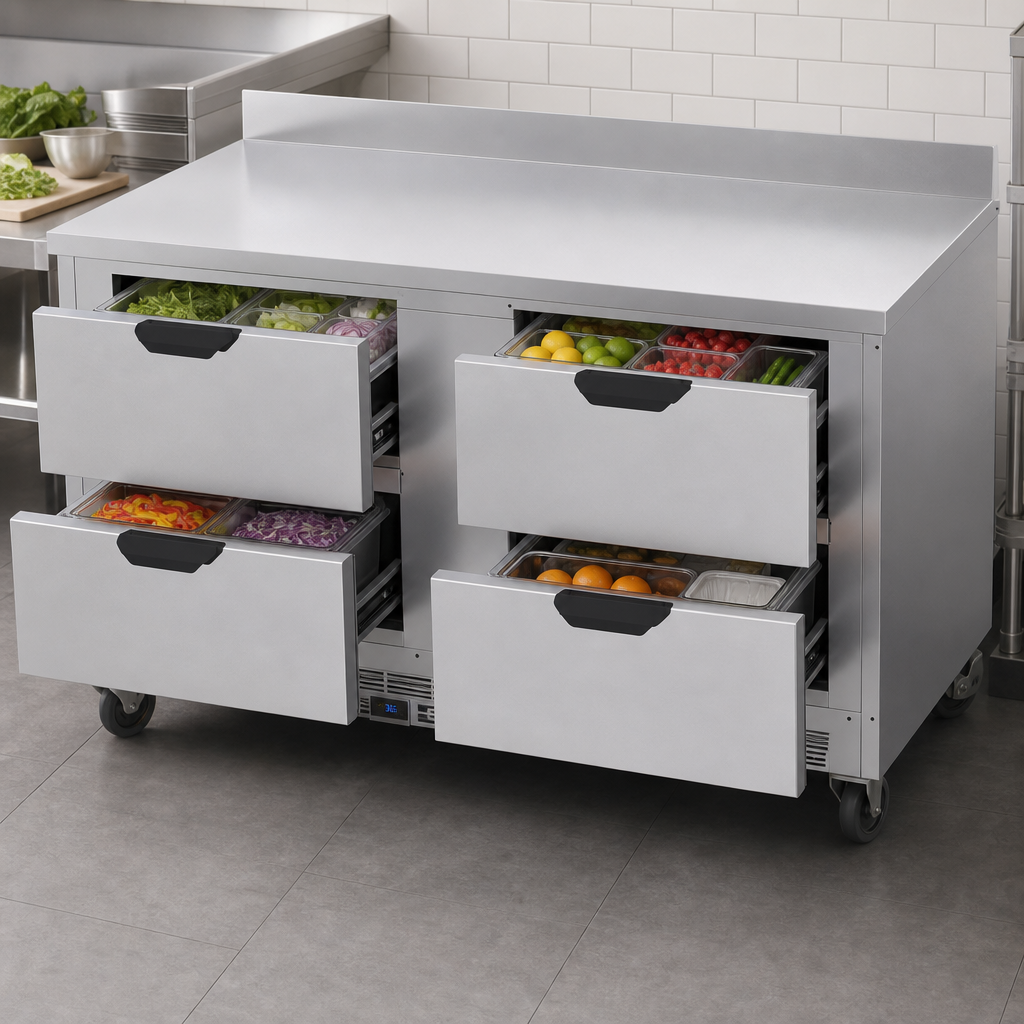 Four Drawer Storage