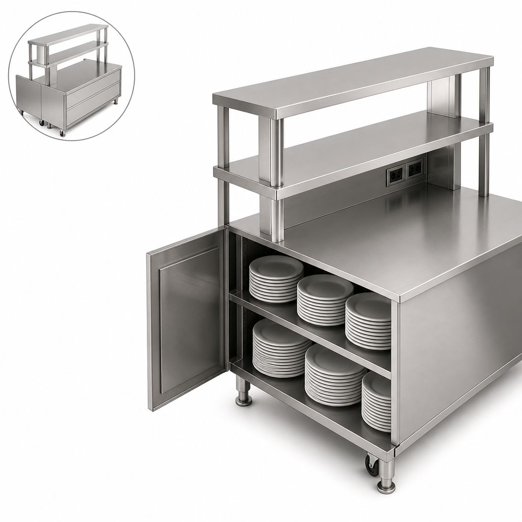 Plate Storage Cabinet
