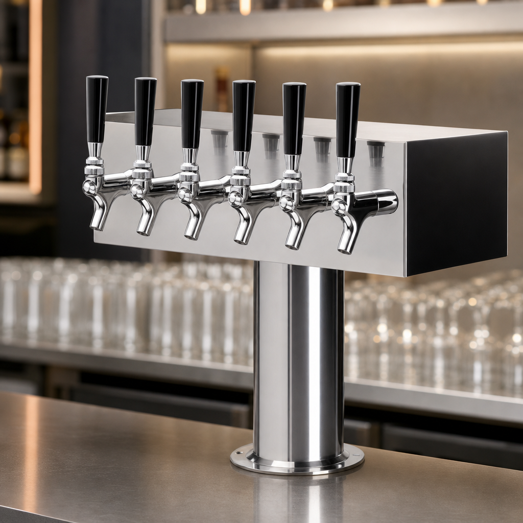 Six-Faucet Capacity