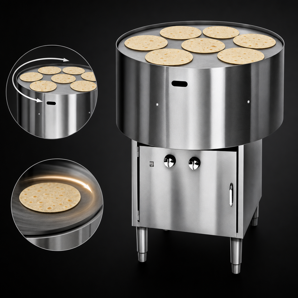 Rotating Tortilla Griddle