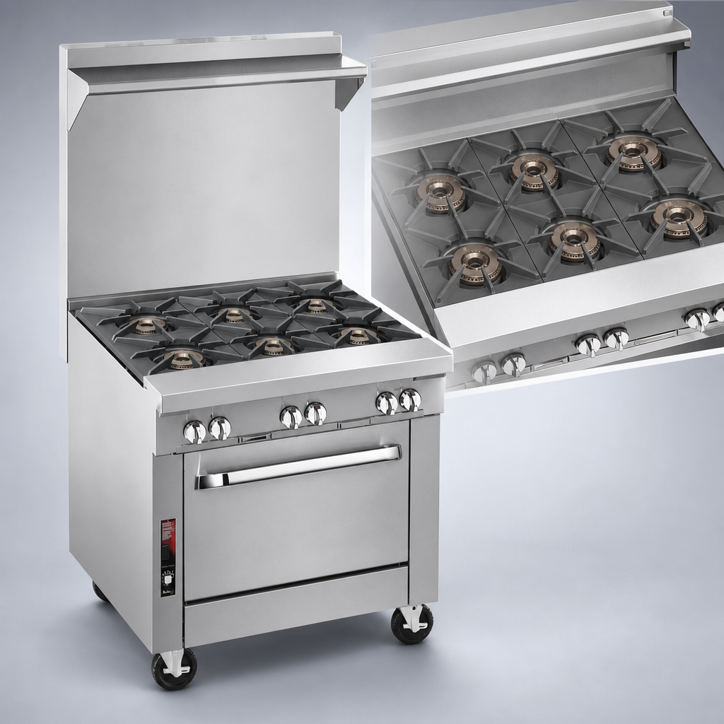 Six Burner Top