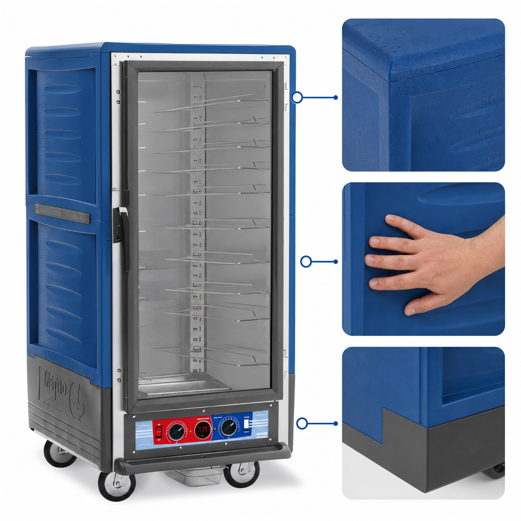 Blue Insulation Armour Exterior