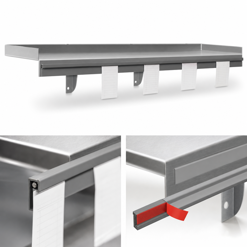 Tape-On Ticket Rail
