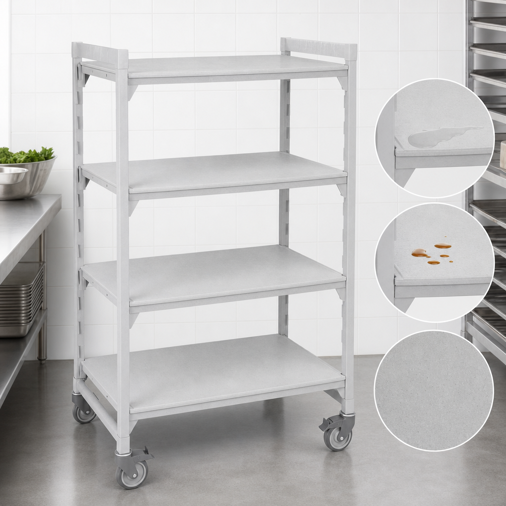 Solid Polypropylene Shelf Plates