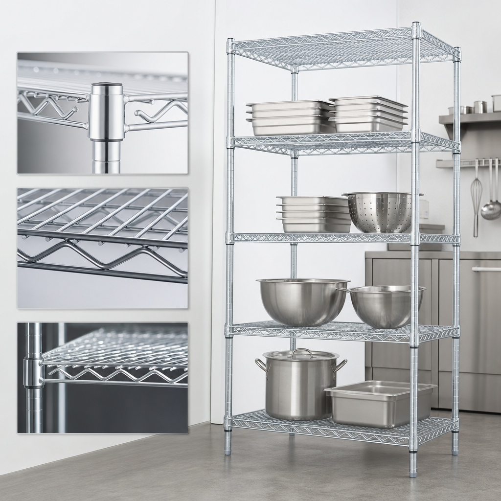 Patented QuadTruss® Shelf Design
