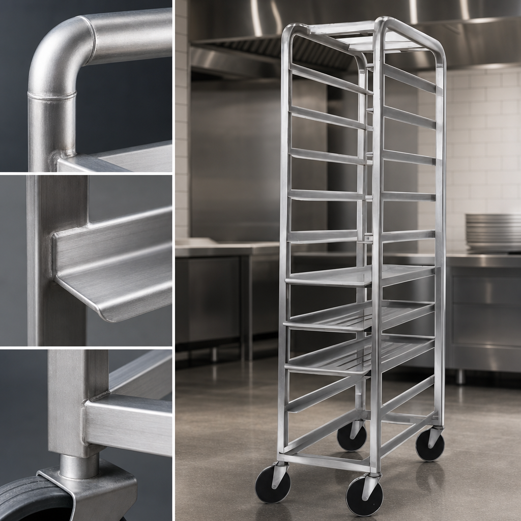 All-Welded Stainless Steel Construction