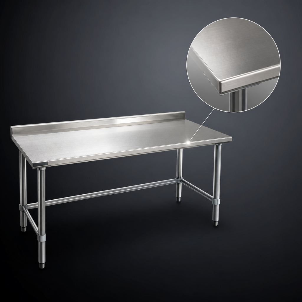 16-Gauge 300 Series Stainless Steel Top