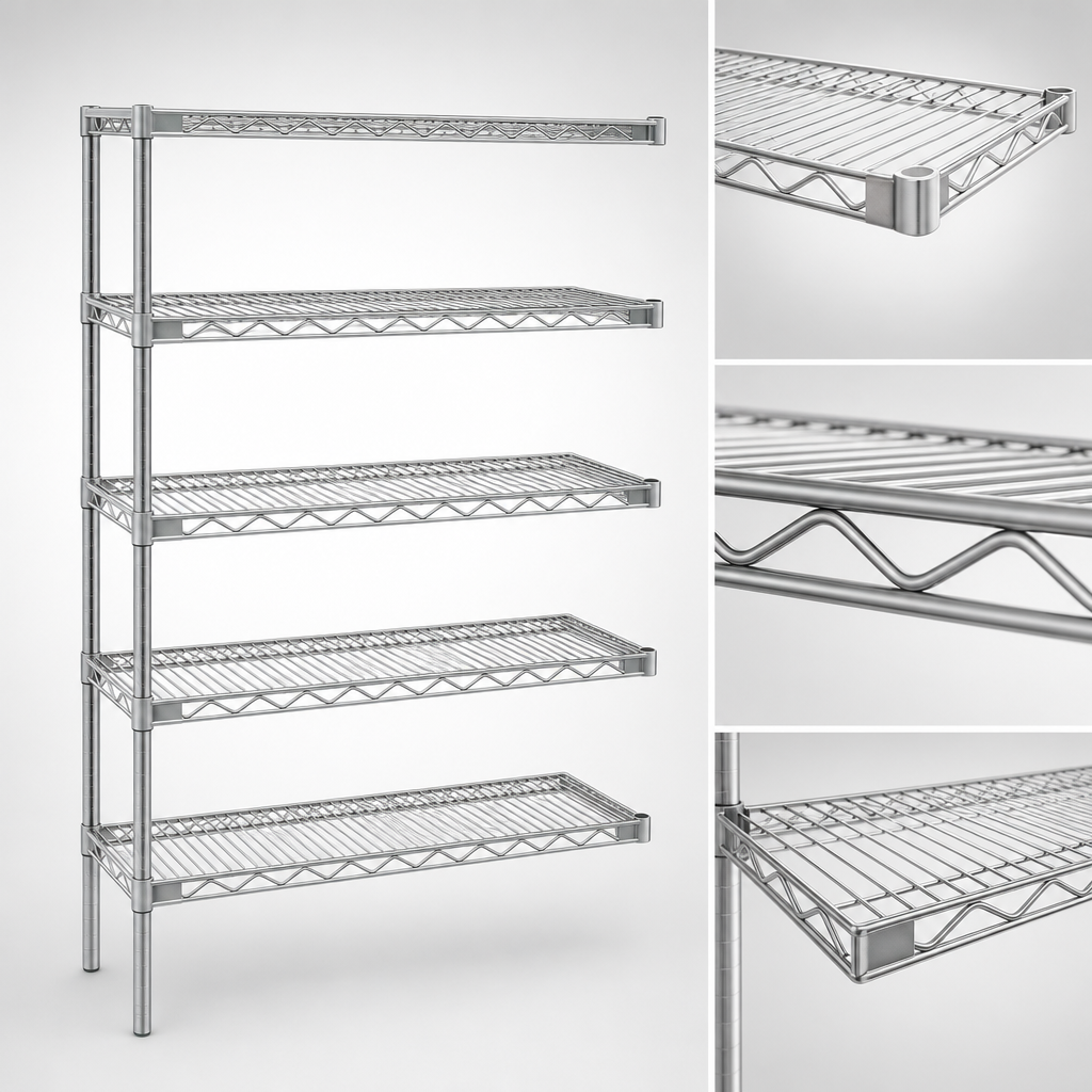 Patented QuadTruss Shelf Design