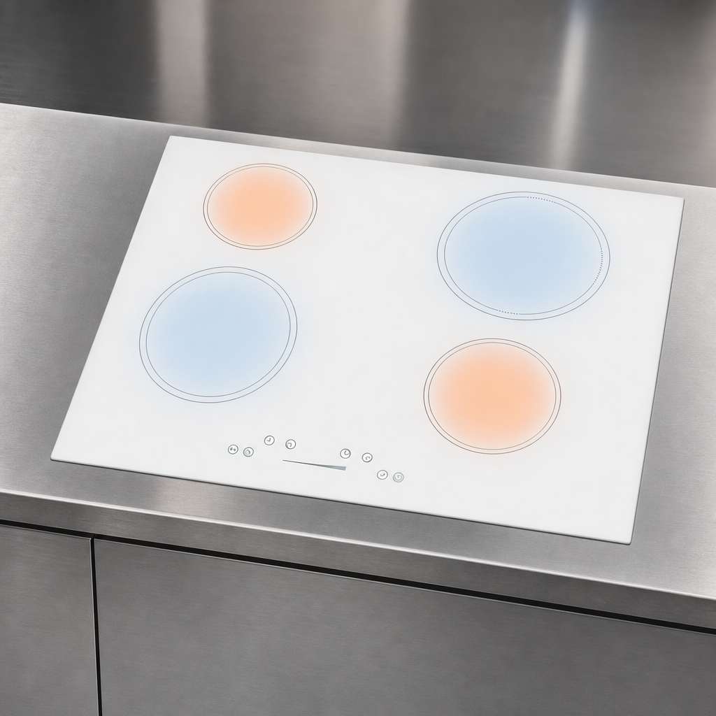 Four Heating Zones
