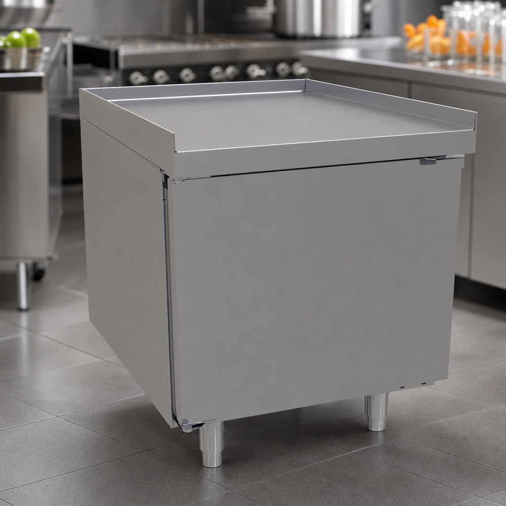 Stainless Steel Top With Up-Turn