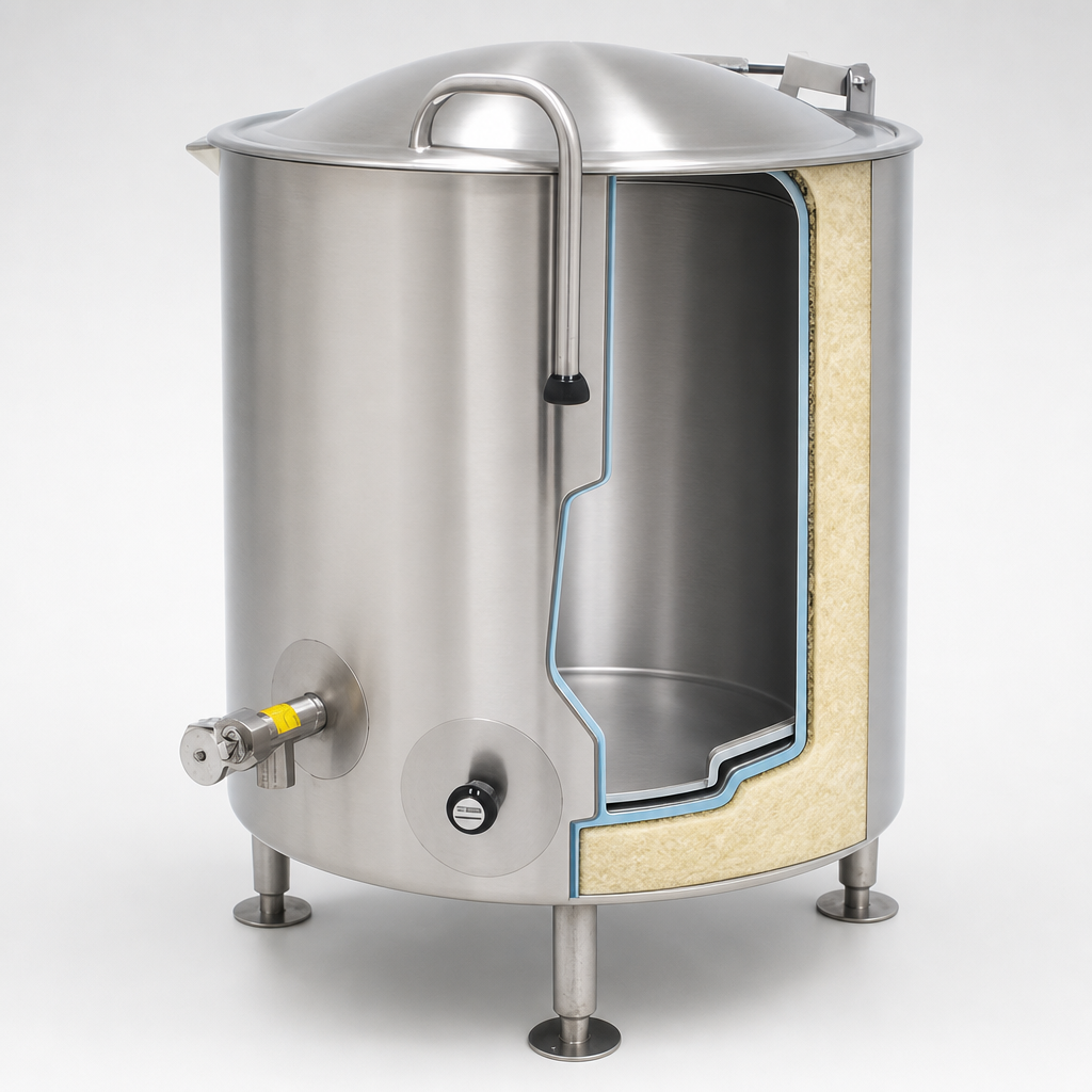 2/3-Jacketed Insulated Construction