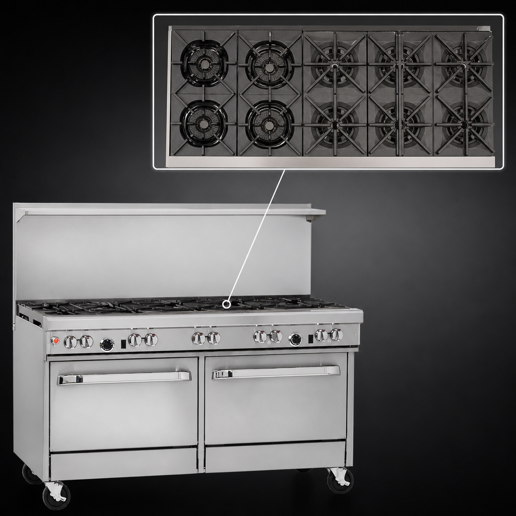 Nine-Burner Top