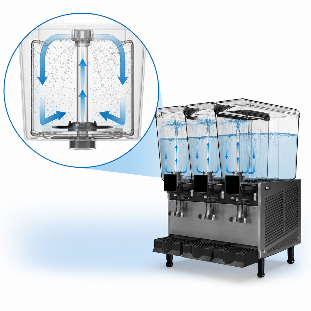Fountain Spray Circulation