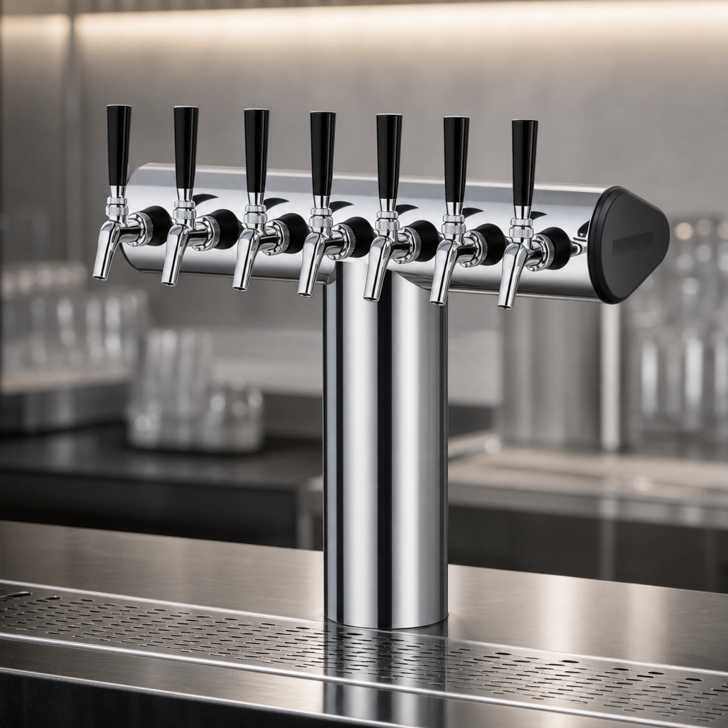 Eight-Faucet Capacity