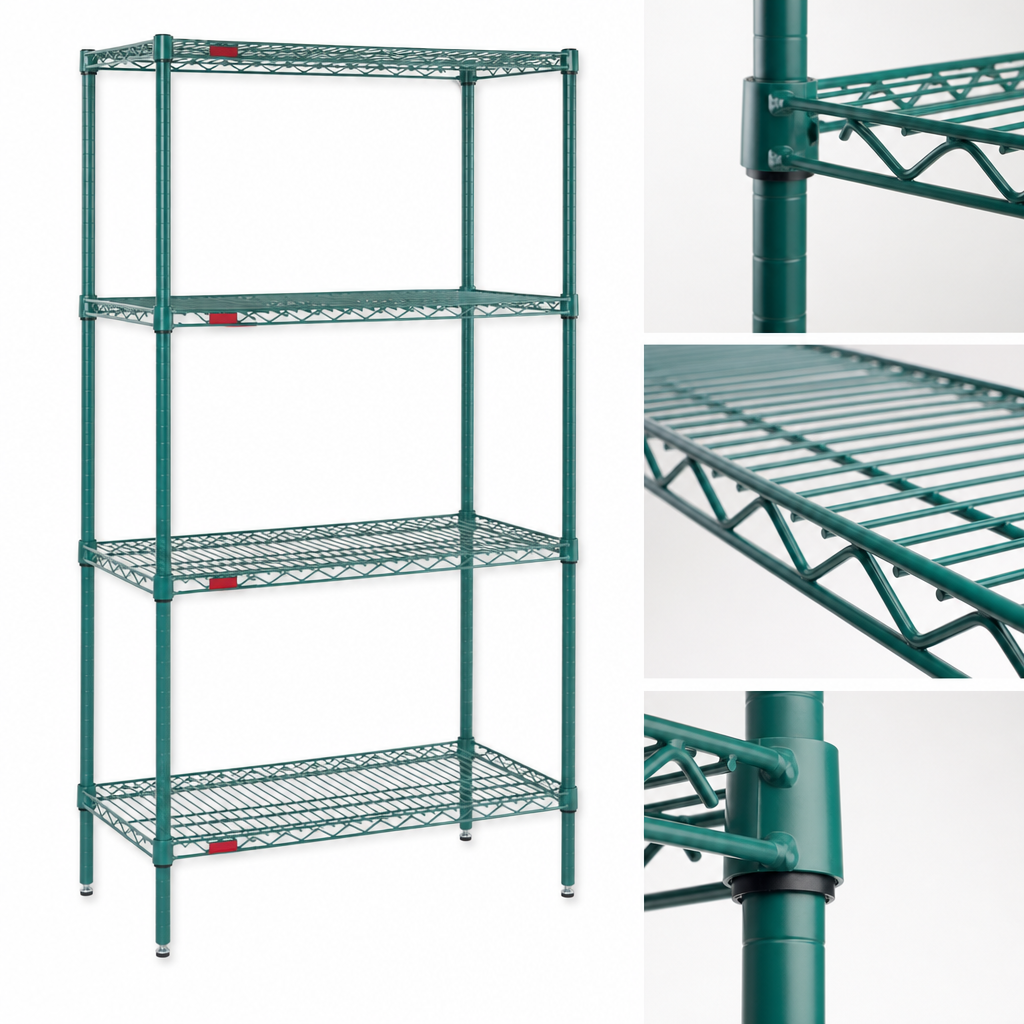Patented QuadTruss Shelves