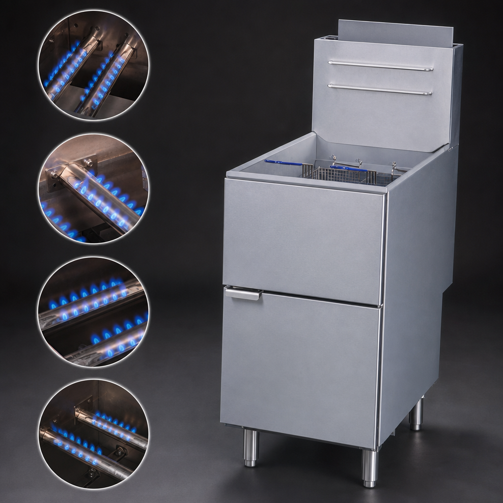 Four Burner Heat Output