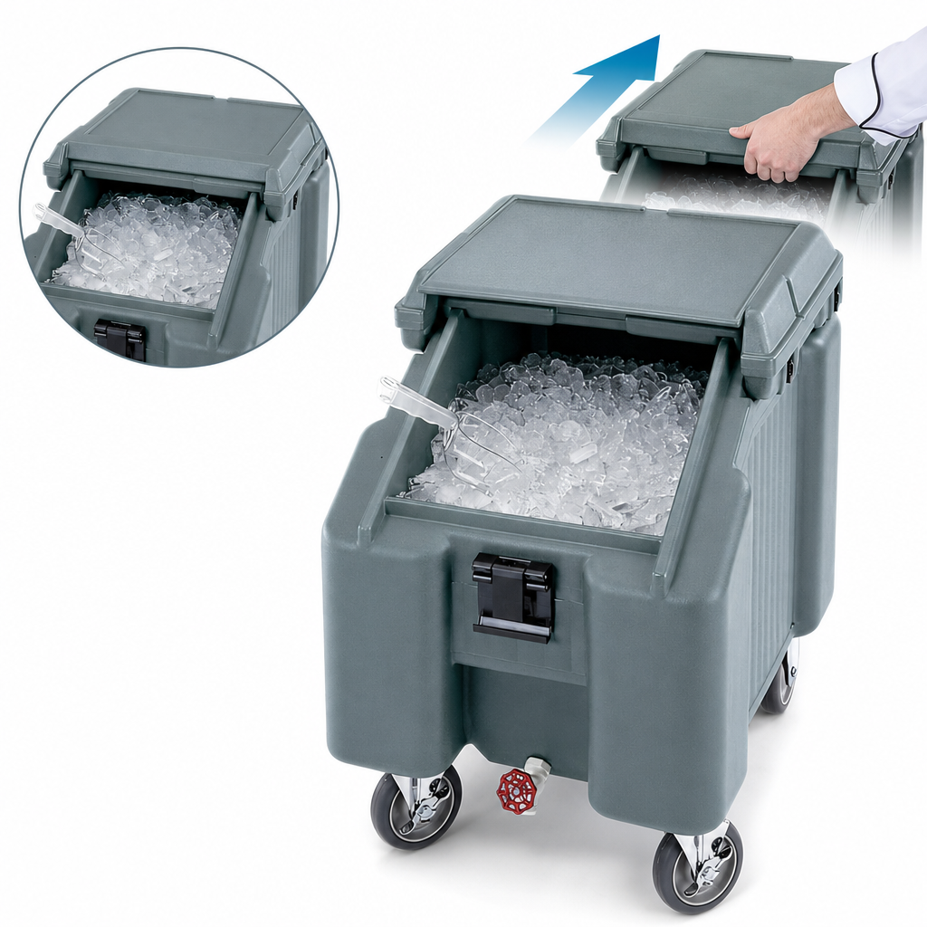 Sliding Slant Top Lid