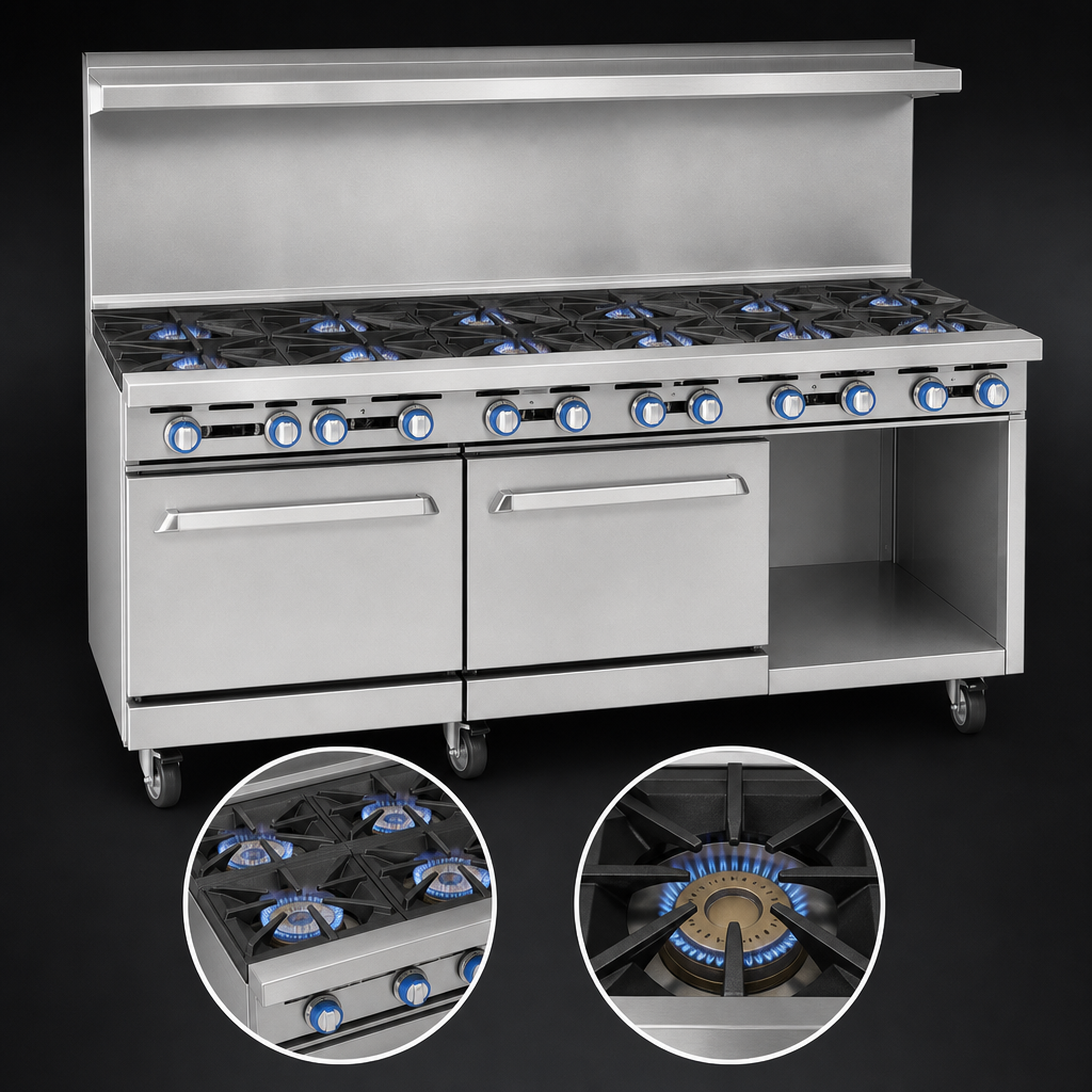 Twelve-Burner Top