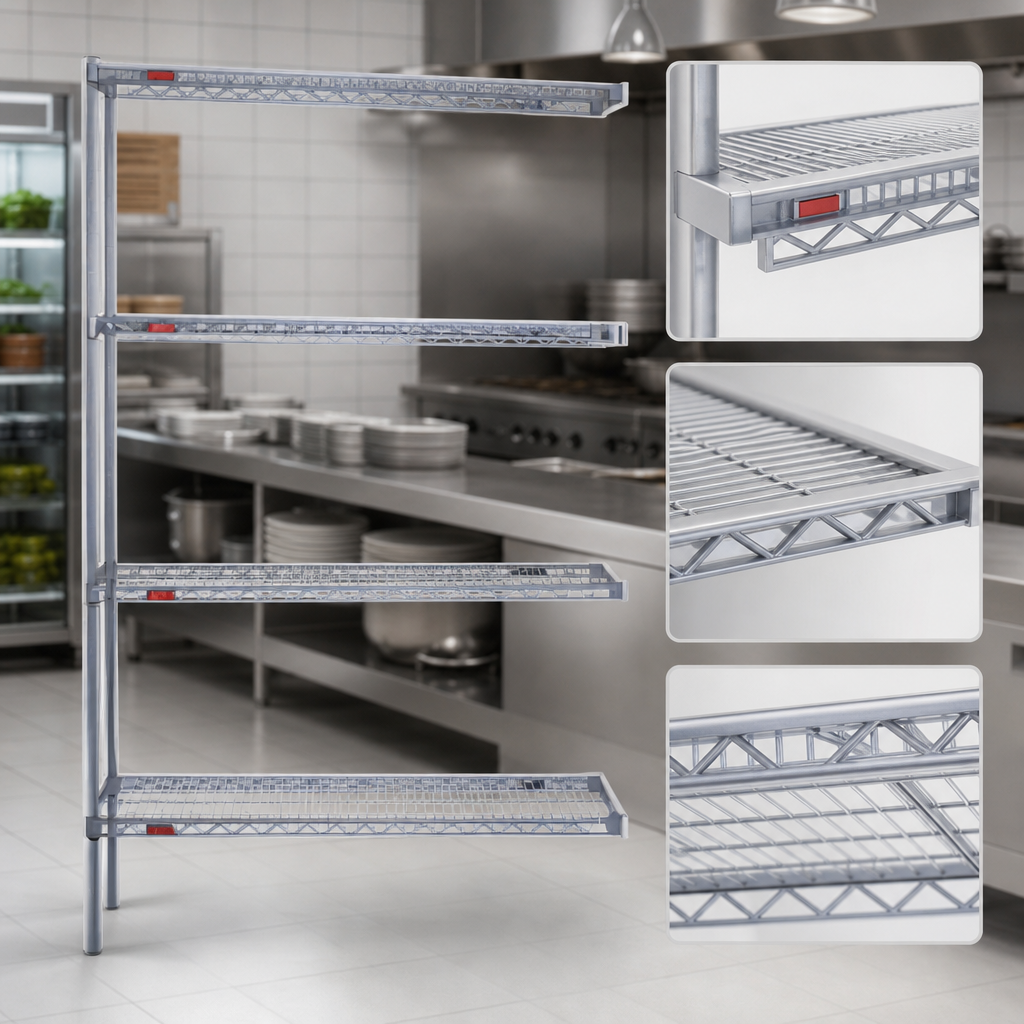 Patented QuadTruss® Shelves