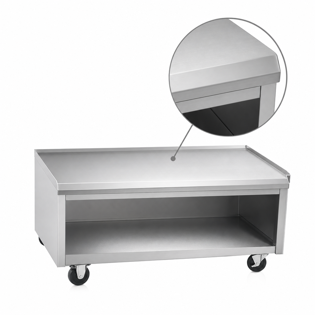 Reinforced Stainless Steel Top