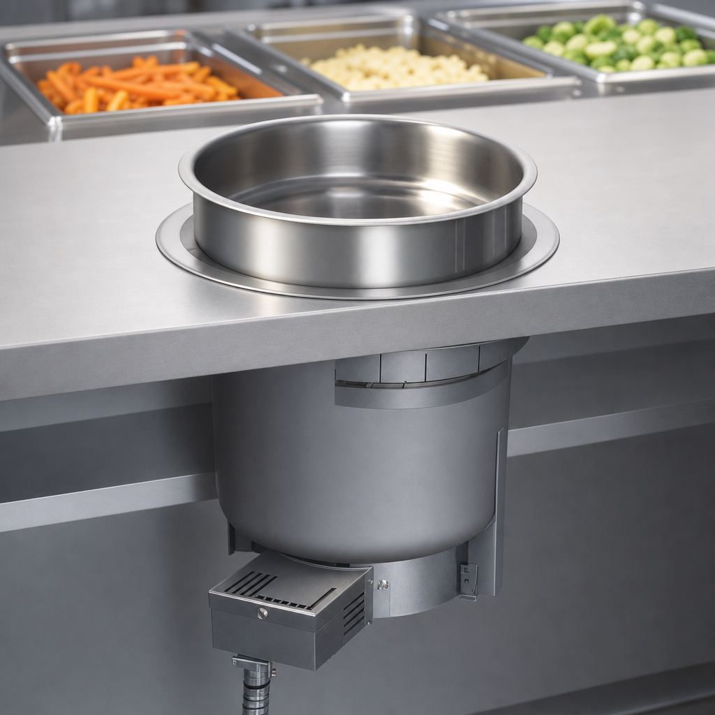 Top-Mounted Drop-In Design