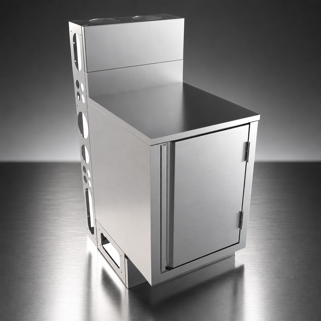 18-Gauge Stainless Steel Construction