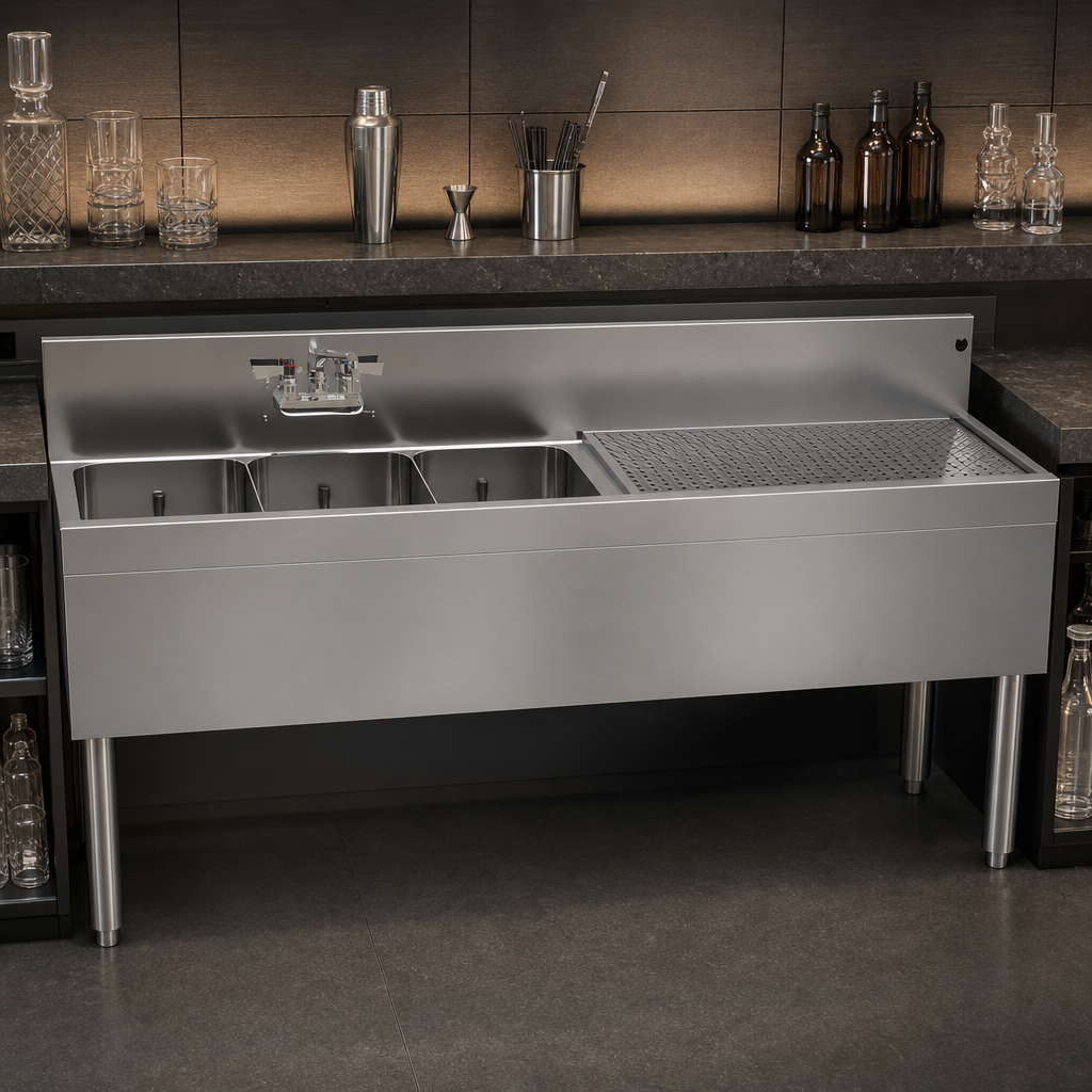 Three-Compartment Sink Design