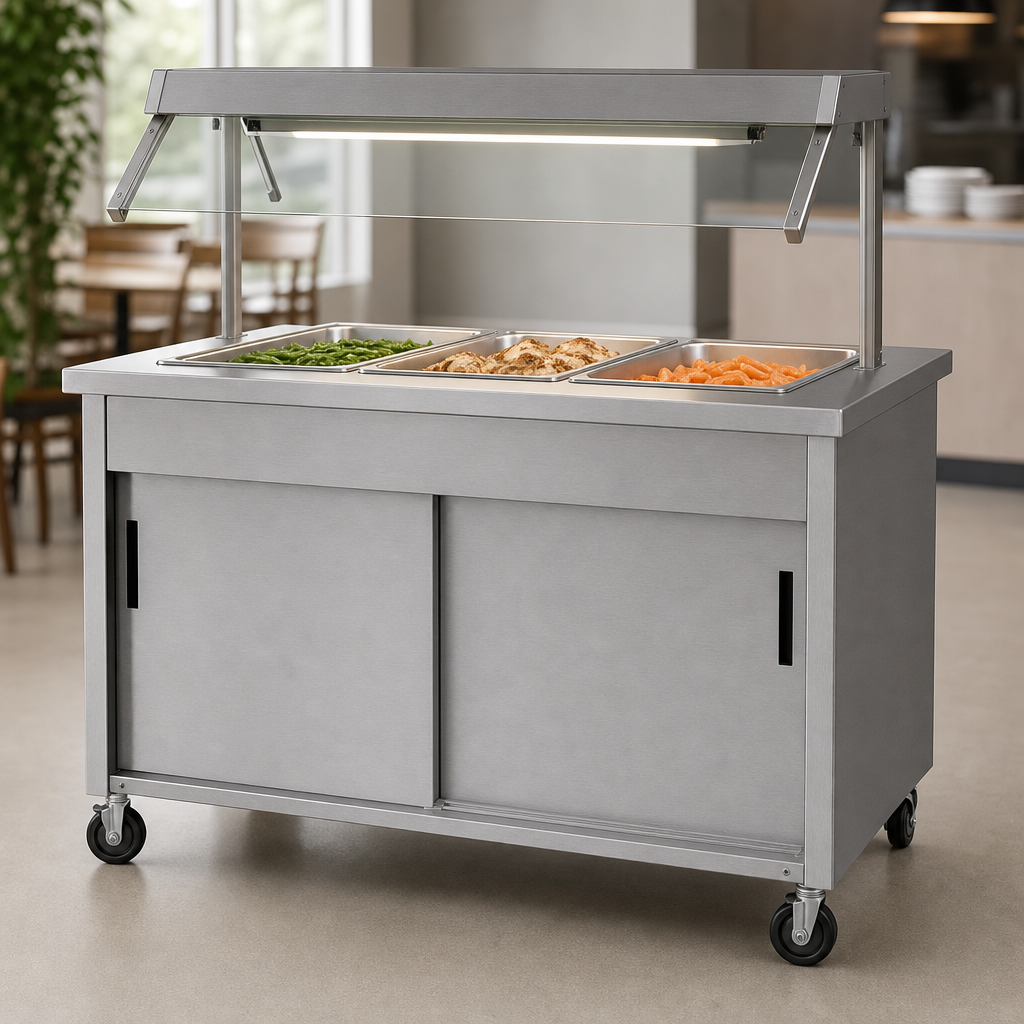 Enclosed Sliding-Door Storage Base