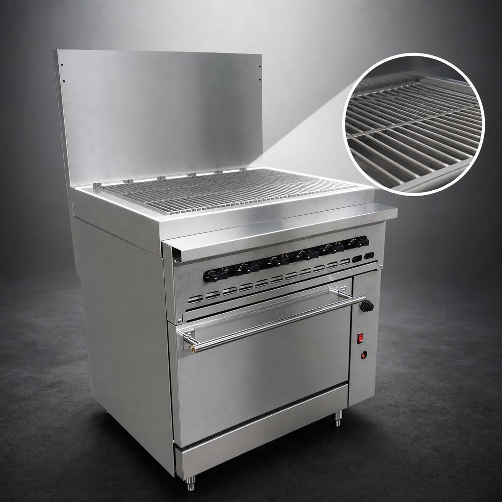 36-Inch Charbroiler Top