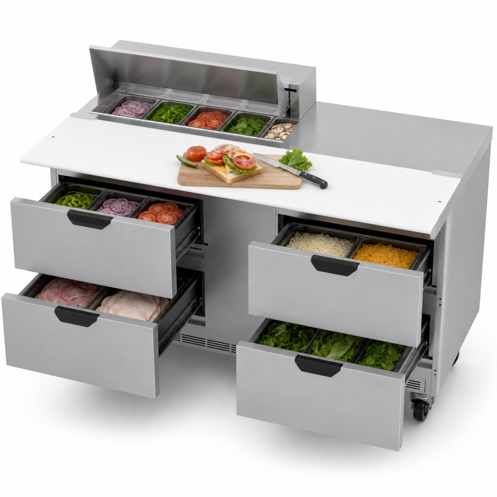 Four Drawer Storage