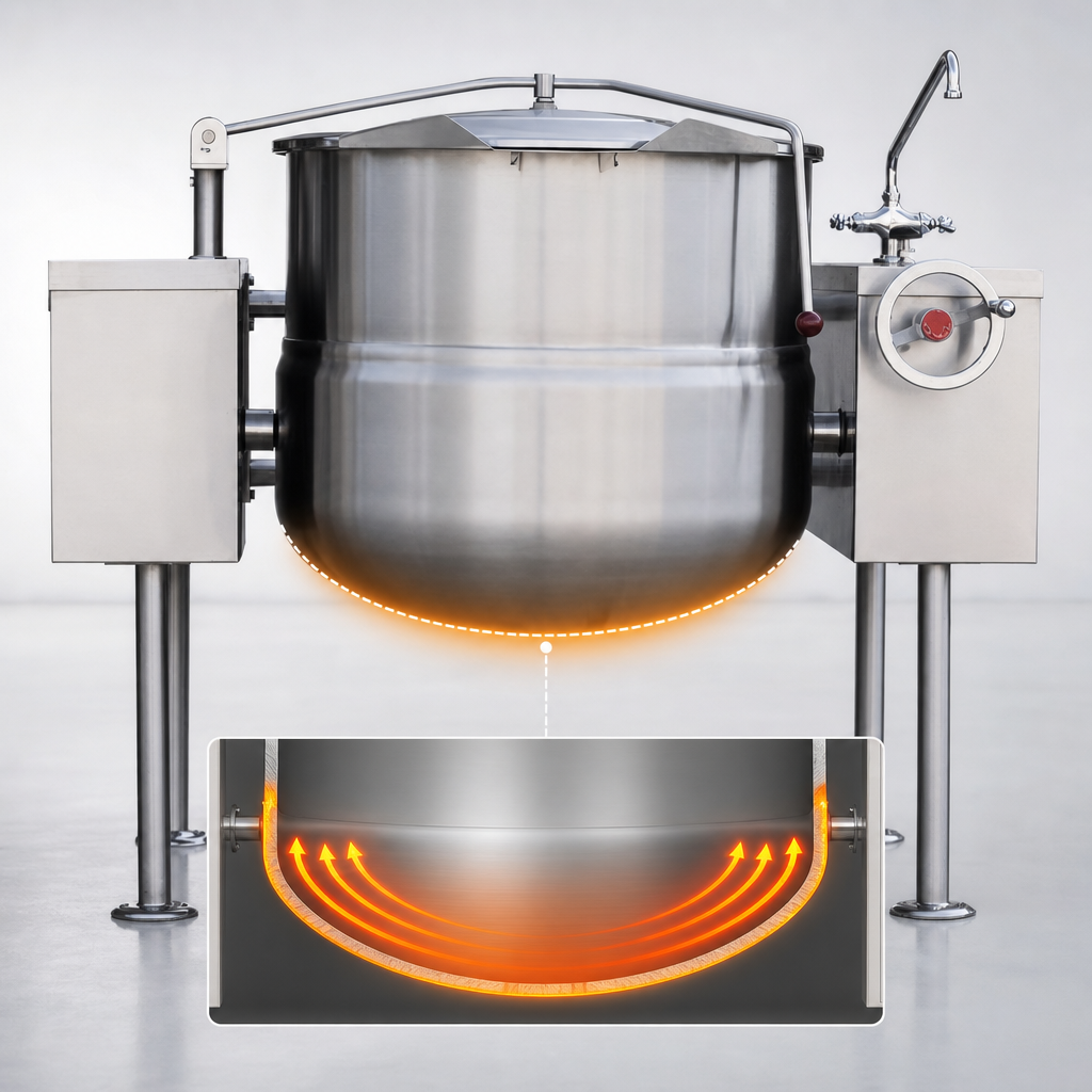 Hemispherical Kettle Bottom
