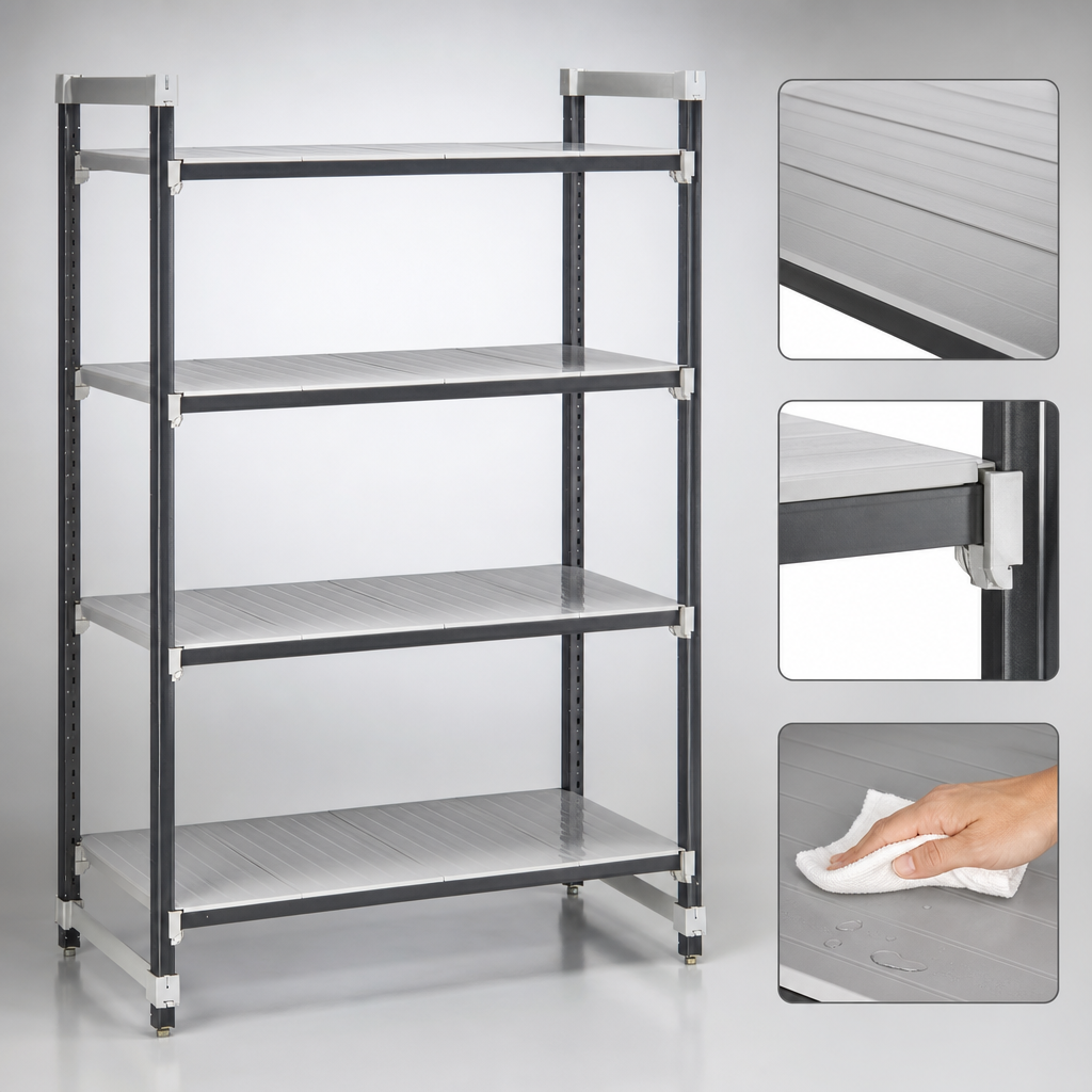 Solid Reinforced Shelf Plates