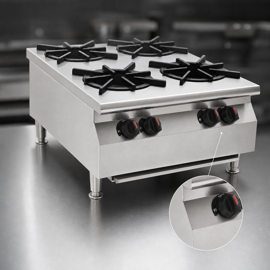 45° Angled Manual Controls