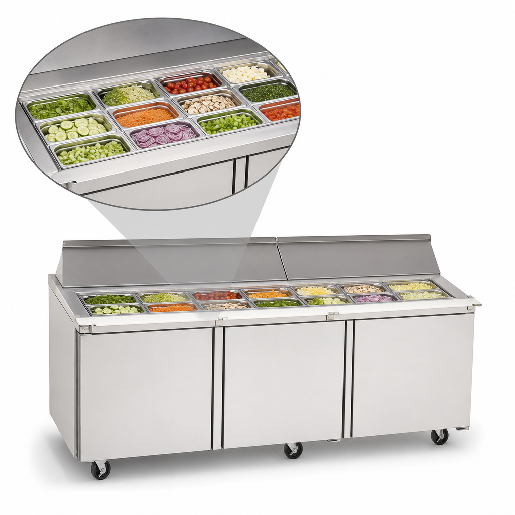 18-Pan Top Capacity