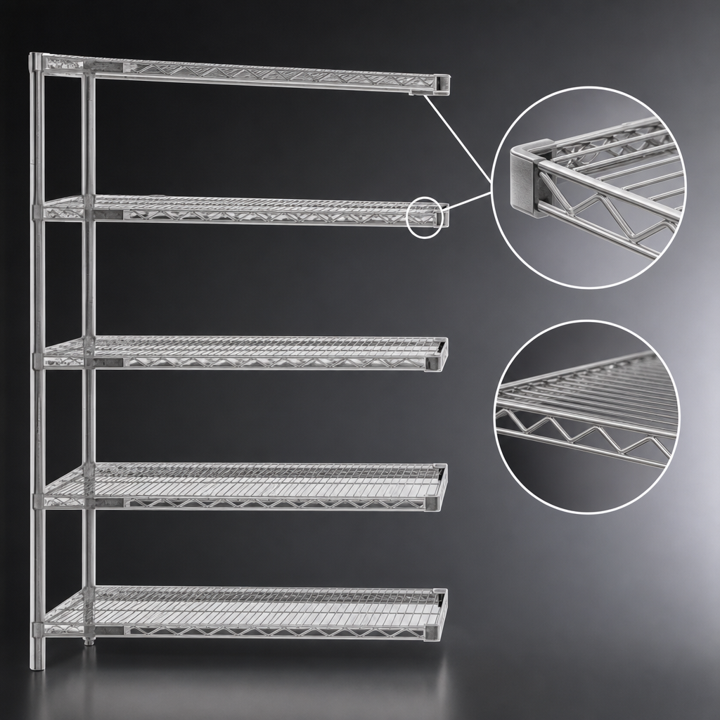 Patented QuadTruss Shelf Design